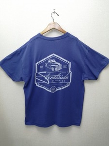 ★GILDAN製★STREETSIDE CLASSICS MEN'S XL　BLUE　半袖Tシャツ