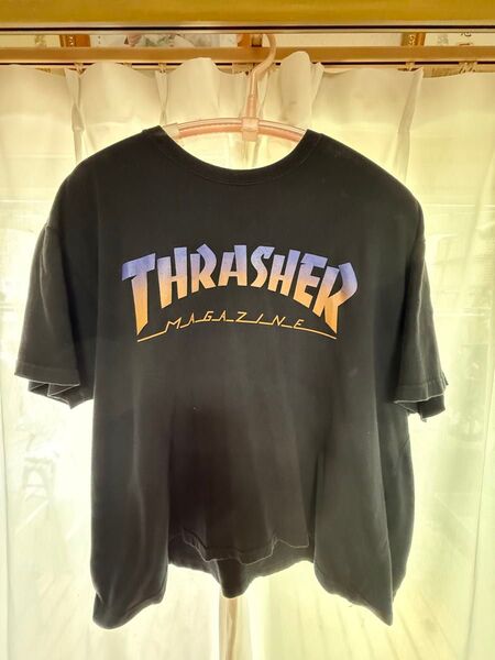 値下げTHRASHER Tシャツ 栗 5Lサイズ 古着 その他多数出品中