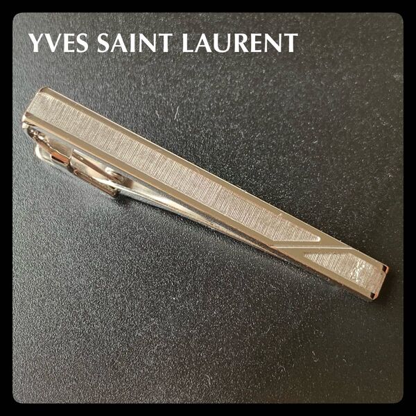 YSL イヴサンローラン ネクタイピン タイピン シルバー925 刻印 SILVER