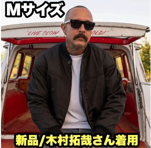 新品 M 黒金 ダービーオブサンフランシスコ ダービージャケット 木村拓哉