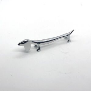 ステンレス 箸置き 犬 わんこ カトラリーレスト 金属製