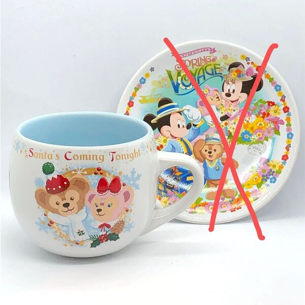 ディズニーランド ディズニーシー スーベニアカップ クリスマス ダッフィー ミッキー スプリングヴォヤッジ TDS