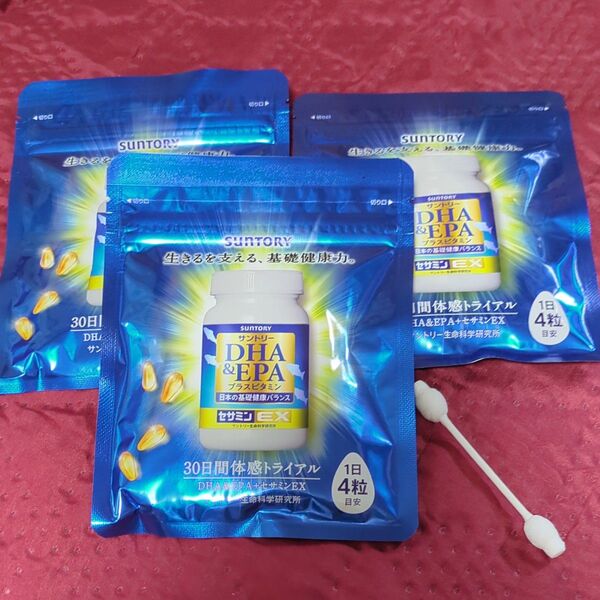 サントリーDHA EPA プラスビタミンセサミンEX3袋