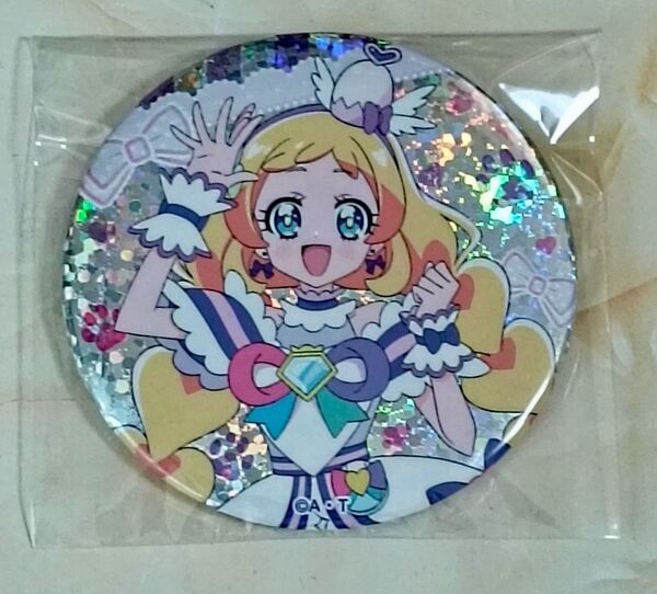 わんだふるぷりきゅあ ホログラム缶バッジ第3弾 キュアフレンディ わんぷり プリキュア 犬飼いろは