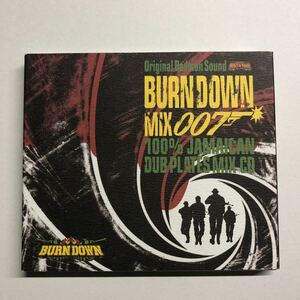 即決★CD★BURNDOWN MIX 007 100% JAMAICAN DUB PLATES MIX CD