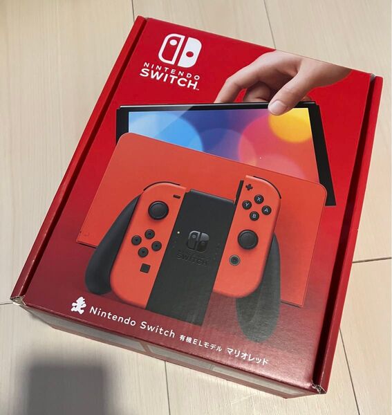 【新品未開封】Nintendo Switch 有機ELモデル マリオレッド