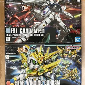 【箱傷み品、説明・写真要確認】HGガンダムF91 SD スターウイニングガンダム