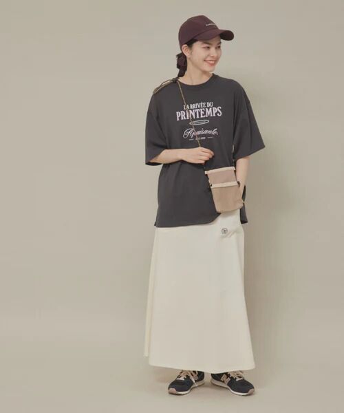 ROP PICNIC 汗染み防止/オーバーサイズプリントTシャツ