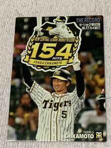 カルビー　プロ野球チップス　阪神タイガース　近本光司　ザレコードカード