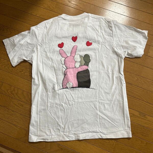 ユニクロ UT KAWS +WARHOLコラボTシャツ ホワイト Lサイズ