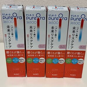 ピュオーラ 36500 薬用 マルチケアペーストハミガキ フルーティジャスミン 85g 4つセット
