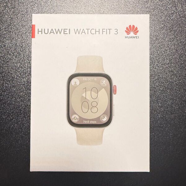 HUAWEI WATCH FIT3 ホワイト スマートウォッチ 未開封