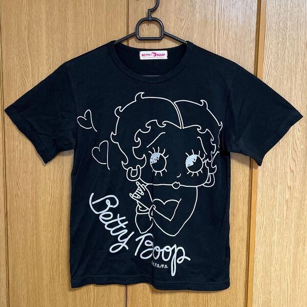 日本製 BETTY BOOP ベティブープ レディース Tシャツ Mサイズ