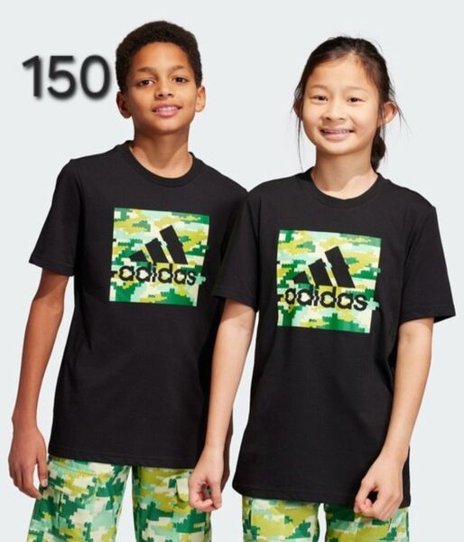adidas 迷彩柄 Tシャツ LEGO 150 半袖 アディダス キッズ