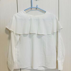 AG by aquagirl ブラウス レディース トップス 長袖 Sサイズ 白
