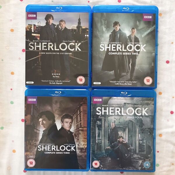 海外限定 SHERLOCK シーズン1~4 Blu-ray セット