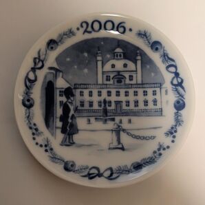 ロイヤルコペンハーゲン RoyalCopenhagen ミニイヤープレート 2006
