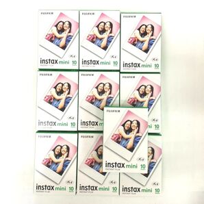 チェキフィルム instax mini 100枚 (10枚x10箱)インスタントカメラ チェキ 富士 フイルム 未使用新品