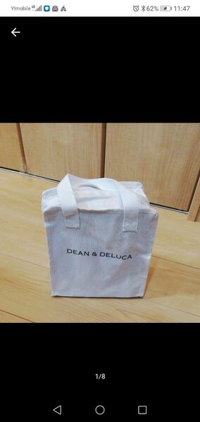 DEAN & DELUCA ミニトートバッグ ホワイト