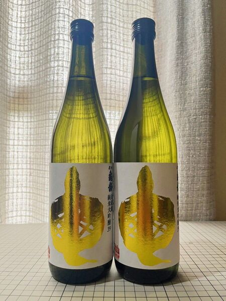未開栓 2本セット 2025 信州亀齢 金紋錦 金亀 720ml 純米大吟醸 39