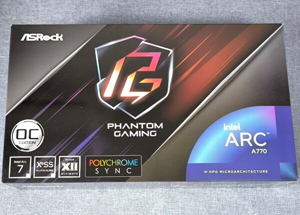 グラフィックボード ASRock アスロック Intel Arc A770 Phantom Gaming D 8GB OC