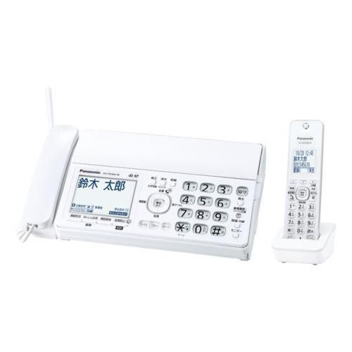 【子機1台単品・充電台付き】パナソニック(Panasonic) KX-PD360DL-W デジタルコードレスファクス