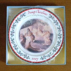 ピーターラビット クリスマスプレート 2007 THE WORLD OF PETER RABBIT