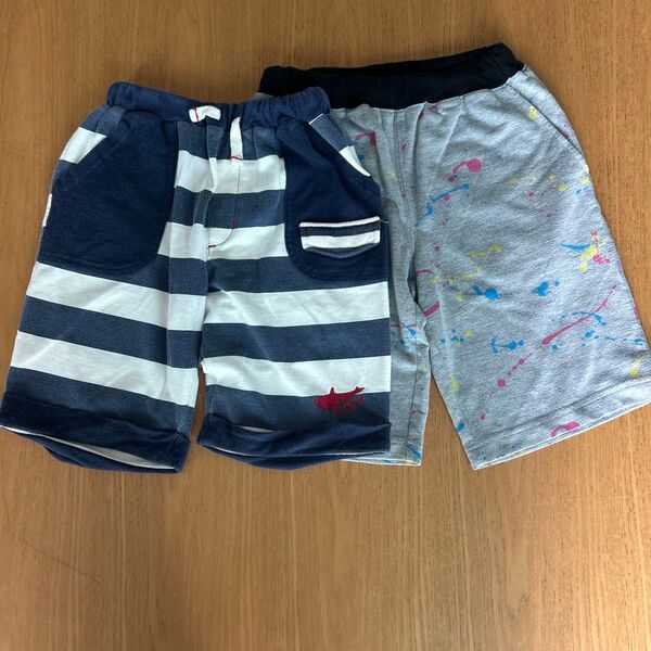 ハーフパンツ 140センチ 2枚セット