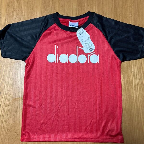 diadora ディアドラ 半袖Tシャツ 160 新品未使用タグ付き