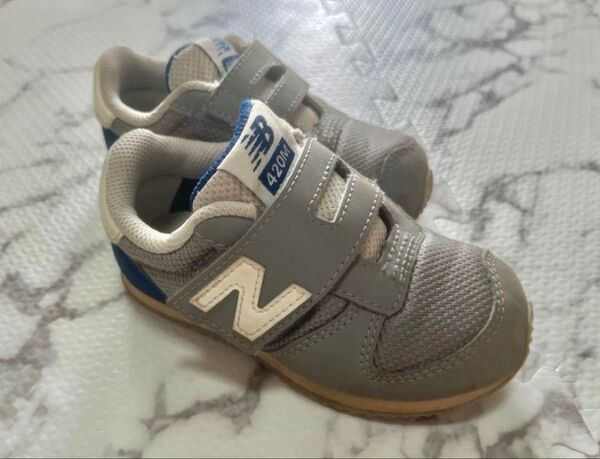 New Balance ニューバランス 420M グレー 14.5cm スニーカー シューズ 保育園靴