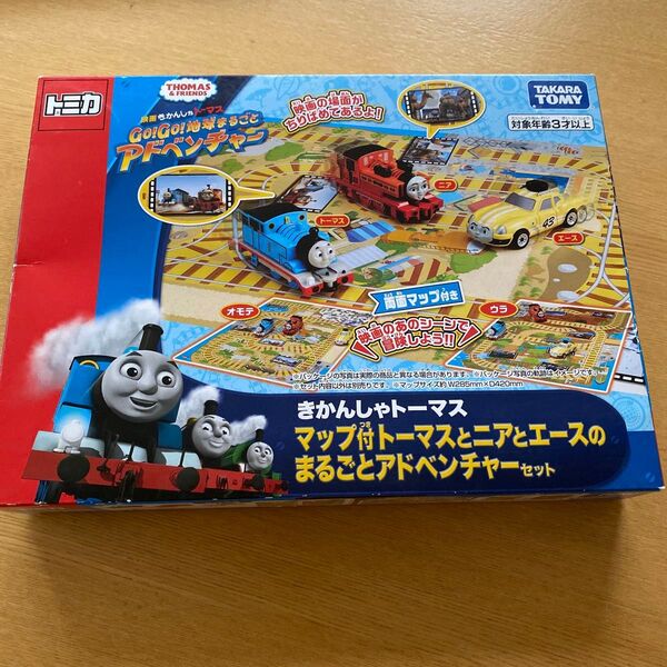 【新品未開封】トミカ きかんしゃトーマス マップ付トーマスとニアとエースのまるごとアドベンチャーセット タカラトミー