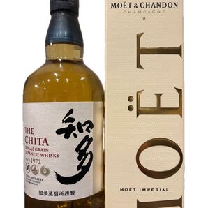 サントリー SUNTORY 知多 ジャパニーズウイスキー モエ・エ・シャンドン ブリュット アンペリアル 白