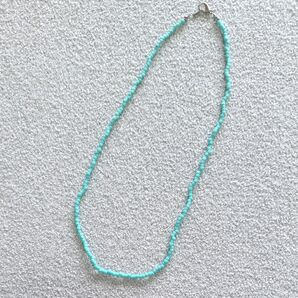 ネックレス ターコイズブルー(ハンドメイド)