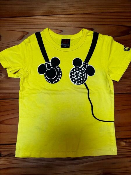 ベビードール 半袖 Tシャツ ミッキー 110