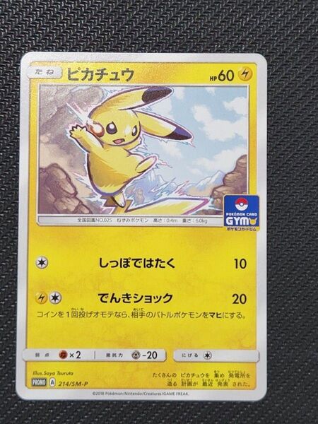 ポケモンカード プロモ ピカチュウ ジムプロモ 2018