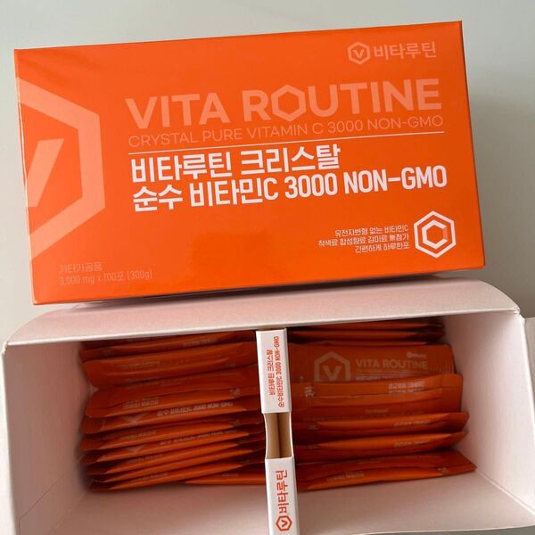 VITA ROUTINE クリニック専用 高濃度ビタミンCサプリ3000mgリポソームビタミンC 代替 美肌 韓国
