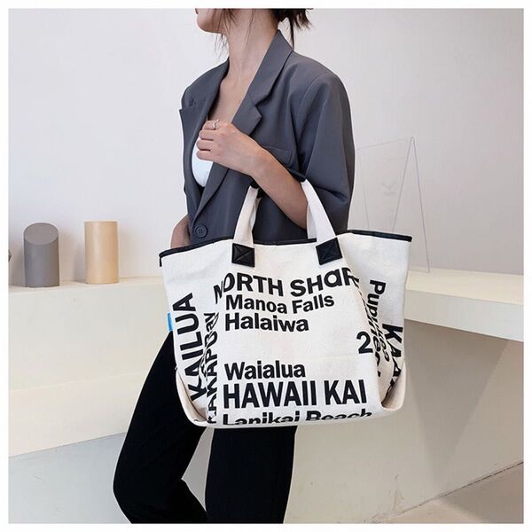 トートバッグ エコバッグ HAWAII ハワイ キャンバス 大容量 レスポートサック バッグ