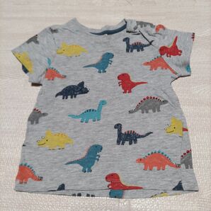 H&M 子供服 恐竜柄トップス 80