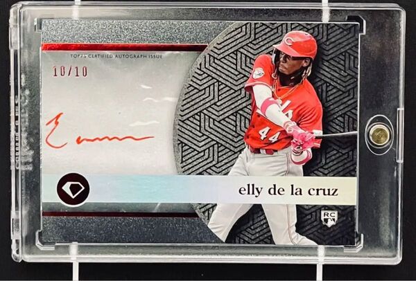 2024 topps Diamond Icons Elly De La Cruz 直筆サインカード 10/10 Topps