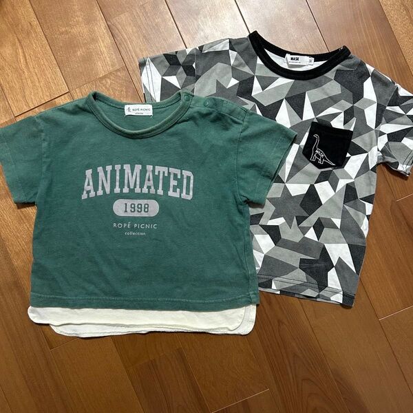 ロペピクニック 100cm ワスク べべ 90cm Tシャツ 半袖Tシャツ 半袖