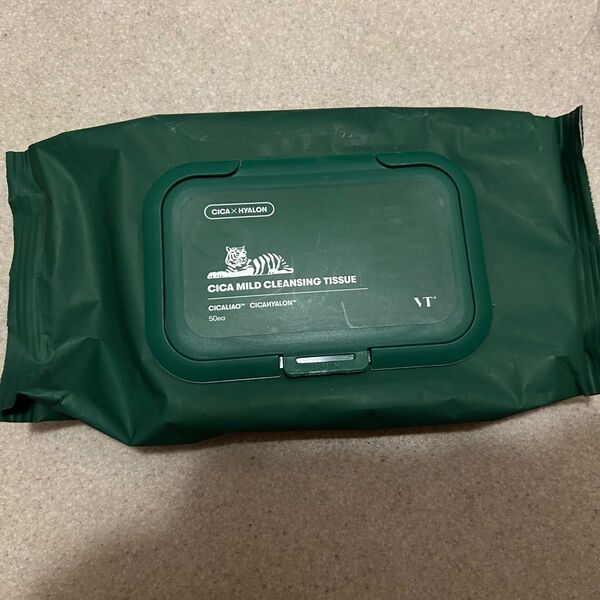VT CICA MILD CLEANSING TISSUE