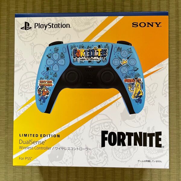 PS5 DualSense ワイヤレスコントローラー Fortnite 限定版