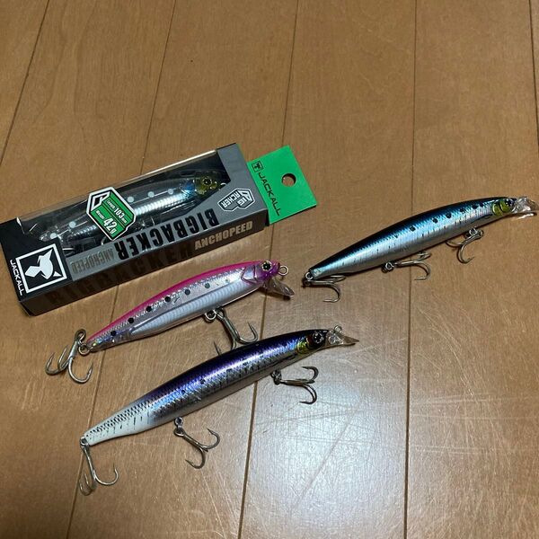 ビックバッカーアンチョピード 103 42g ショアラインシャイナーZバーティスR 125F 30th アニバーサリー シーバス