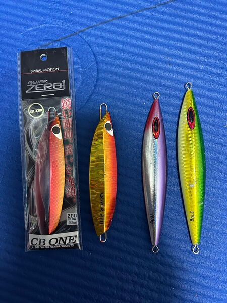 クイックゼロワン FKジグ 4本 ジギングルアー釣り