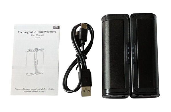 充電式 カイロ 電気カイロ ブラック