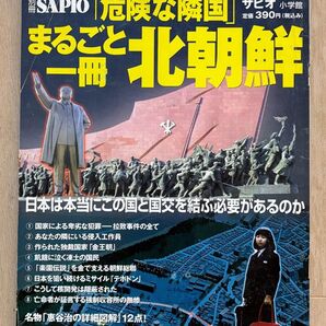 小学館 SAPIO 2002年11月30日号 まるごと1冊 北朝鮮 / 拉致事件 侵入工作員 テポドン 横田めぐみ 金正日