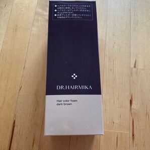 ヘアカラーフォーム DR.HAIRMIKA ドクターヘアミカ 白髪用 ダークブラウン