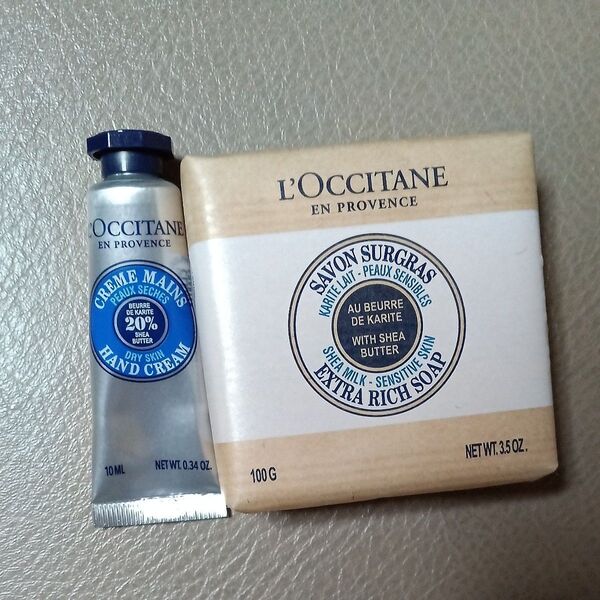 L'OCCITANE SH ハンドクリームb10ML SHソープ100G
