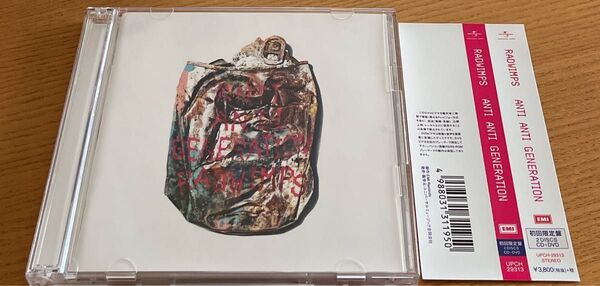 ANTI ANTI GENERATION RADWIMPS CD/DVD 限定盤
