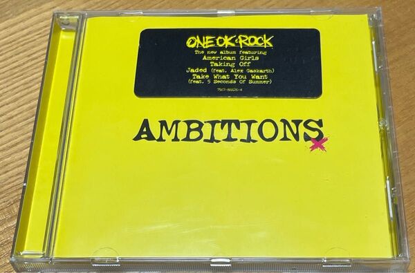 AMBITIONS ONE OK ROCK CD